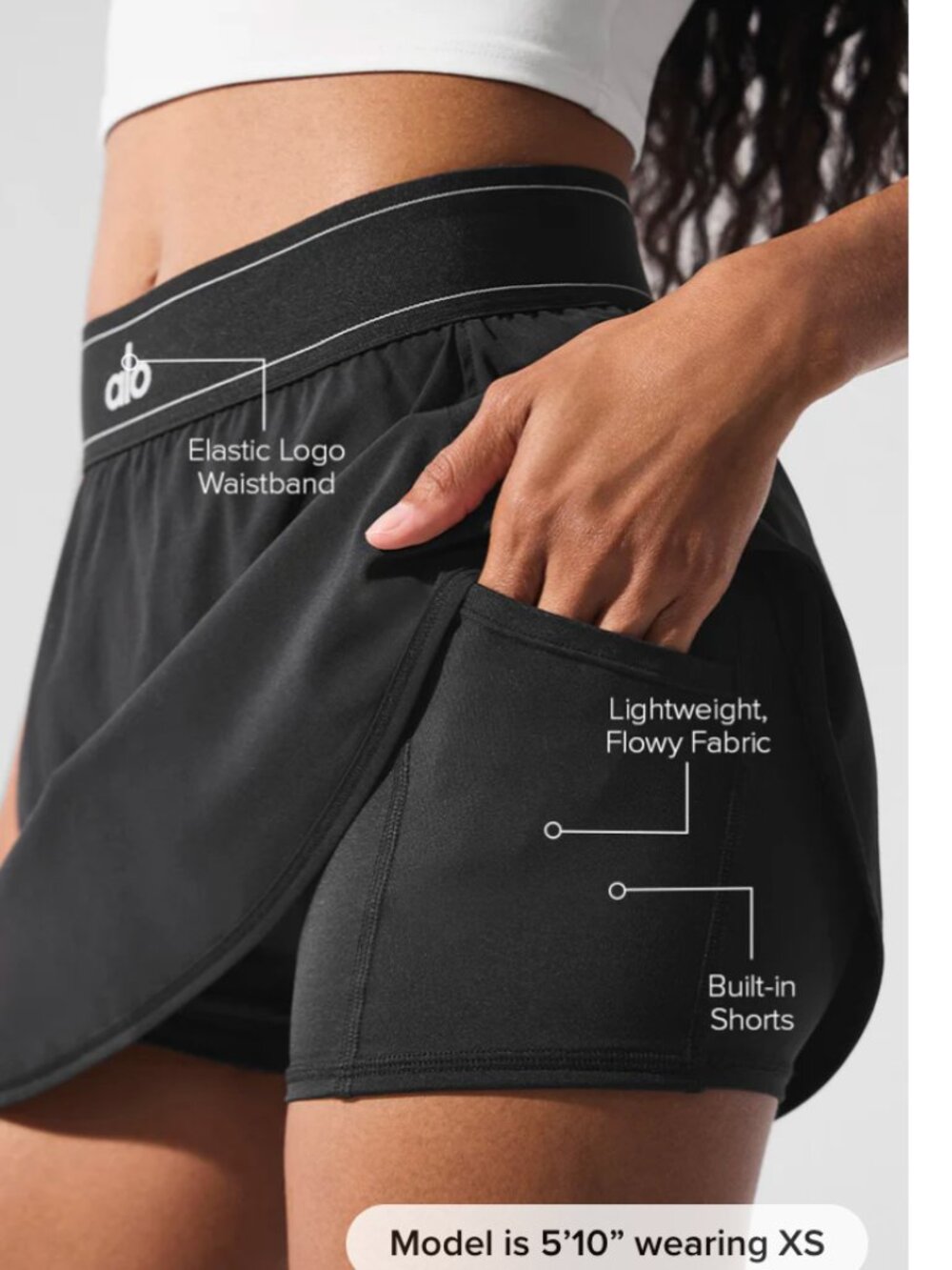 ALO Yoga Match Point Tennis Skirt Size L - Picture 5 of 5